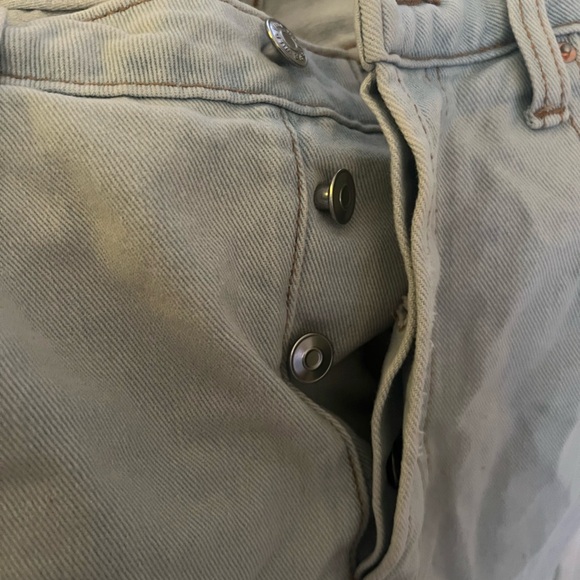 Light Wash Wild Fable High Rise Jean Shorts - Picture 3 of 5